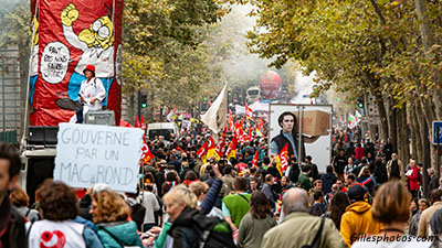 Manifestation CGT du 18 octobre 2022